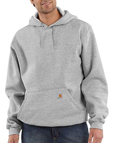 Carhartt Workwear Kapuzenpullover Hooded Sweater Original Fit, XL, hellgrau, K121HGY von Carhartt
