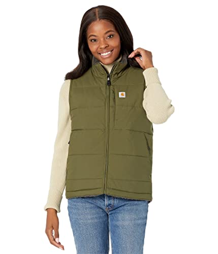 Carhartt mens Relaxed Fit Midweight Utility Vest, Basil, Small US von Carhartt