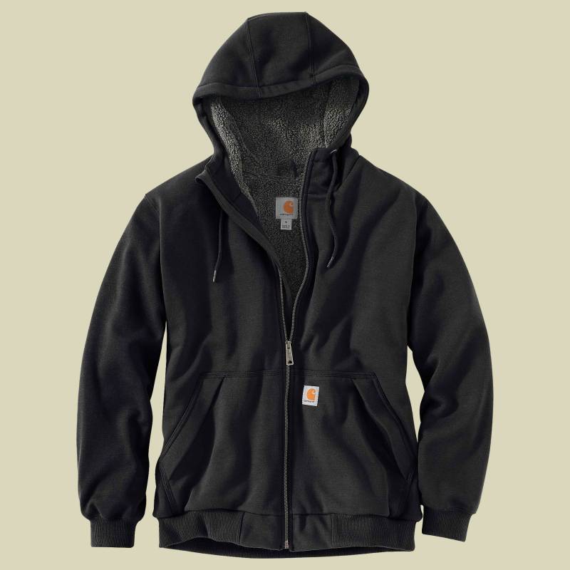 Rain Defender Relaxed Fit Midweight Sherpa-Lined Full-Zip Sweatshirt Men L schwarz - black von Carhartt
