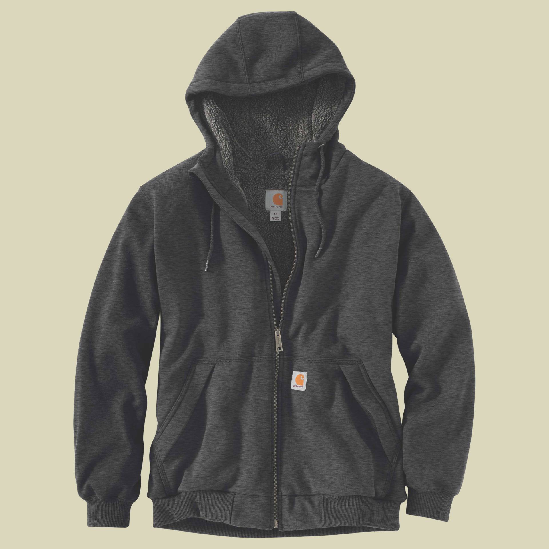 Rain Defender Relaxed Fit Midweight Sherpa-Lined Full-Zip Sweatshirt Men XL grau - carbon heather von Carhartt