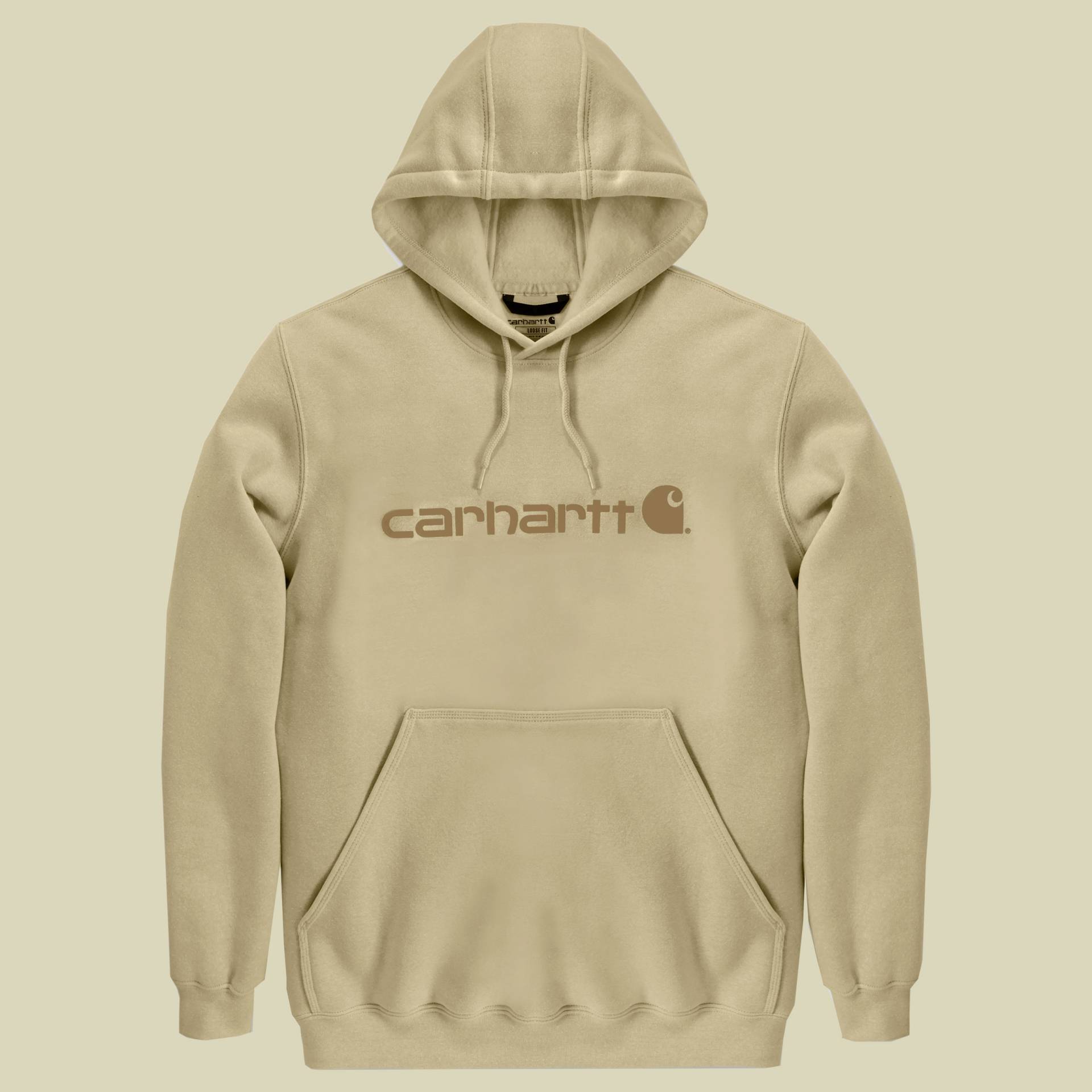 Signature Logo Sweatshirt Men L beige - beach heather von Carhartt