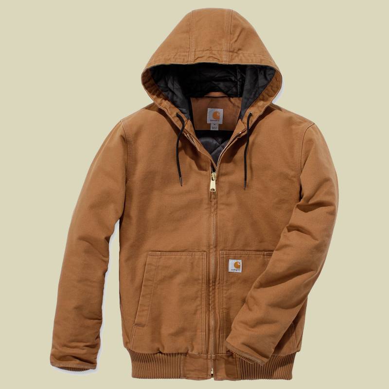 Washed Duck Insulated Active Jacket Men L braun - carhartt brown von Carhartt