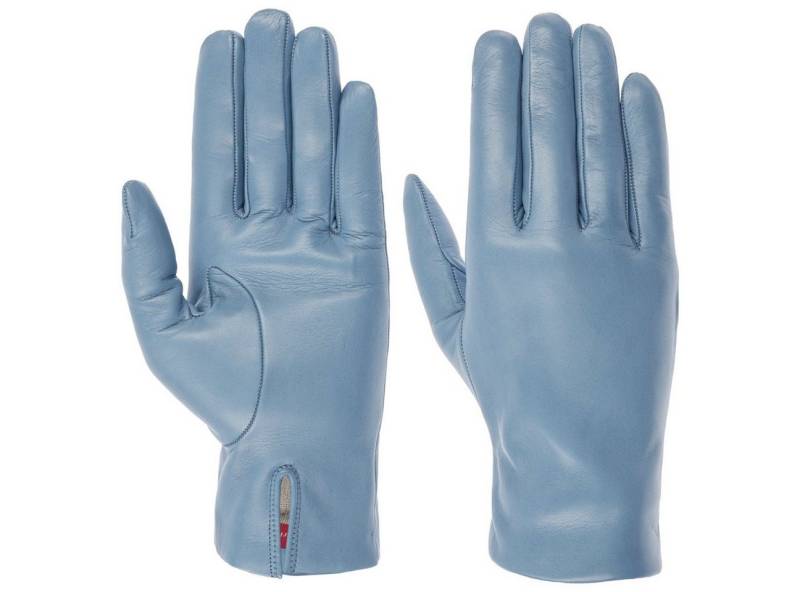 Caridei Lederhandschuhe (1-St) Fingerhandschuhe mit Futter, Made in Italy von Caridei