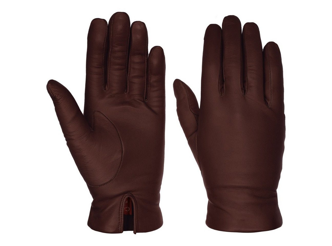 Caridei Lederhandschuhe (1-St) Fingerhandschuhe mit Futter, Made in Italy Caridei Lederhandschuhe (1-St) Fingerhandschuhe mit Futter, Made in Italy von Caridei