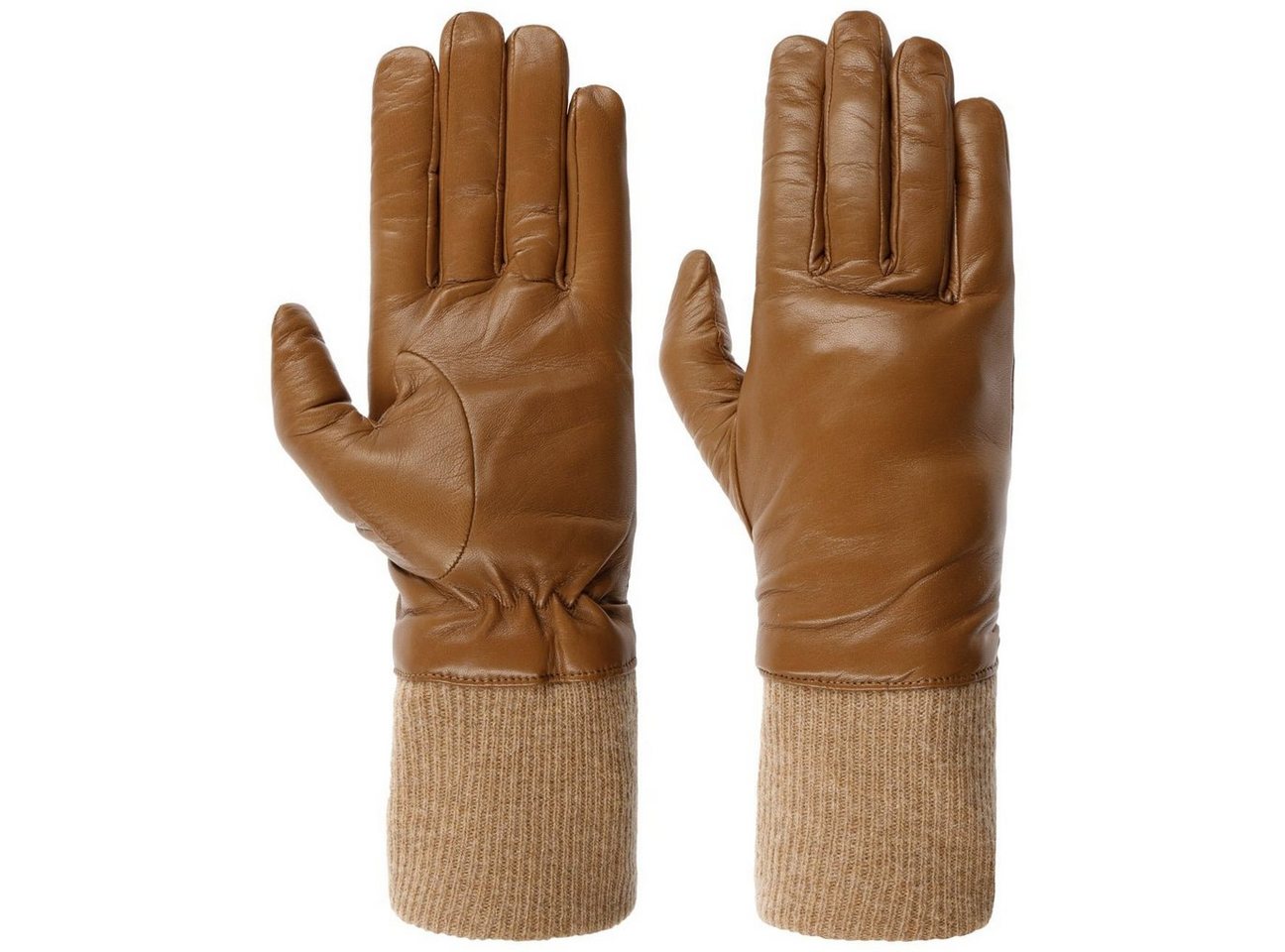 Caridei Lederhandschuhe Handschuhe mit Futter, Made in Italy von Caridei