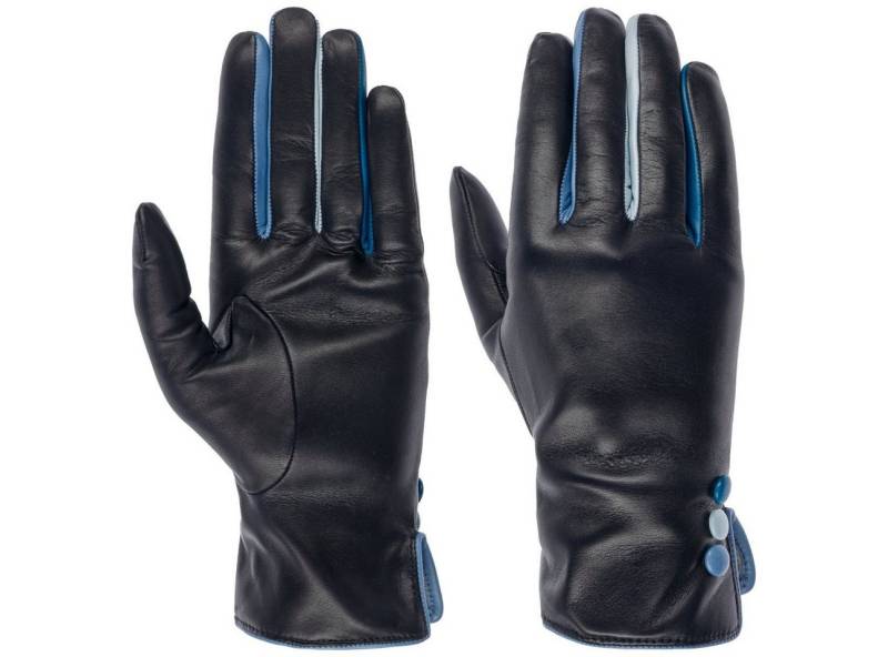 Caridei Lederhandschuhe (1-St) Handschuhe mit Futter, Made in Italy von Caridei
