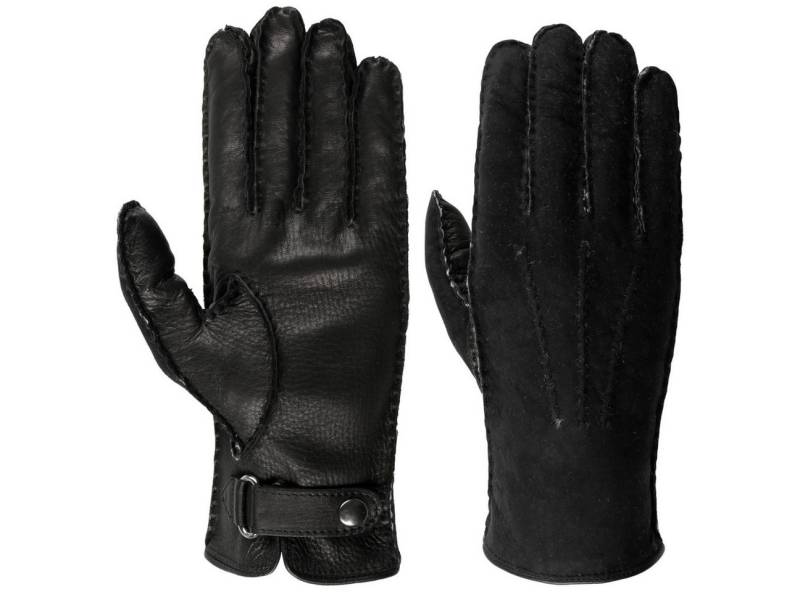Caridei Lederhandschuhe (1-St) Handschuhe mit Futter, Made in Italy von Caridei