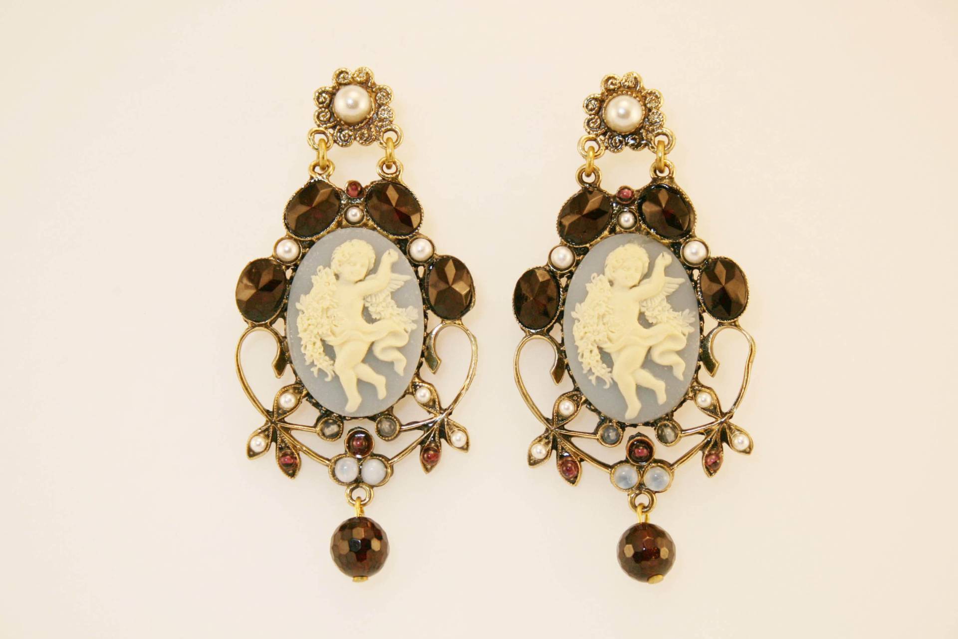 Cherub Cameo Ohrringe Cherub Cameo Ohrringe von CarinaJewels