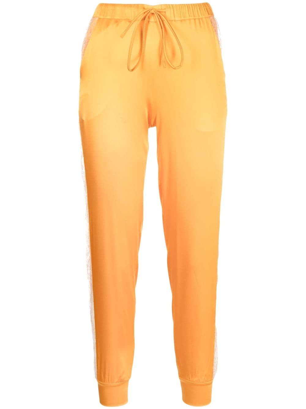 Carine Gilson Tapered-Hose aus Seide - Orange von Carine Gilson