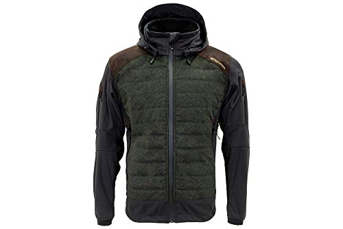 Carinthia G-Loft ISLG Jacket Herren Softshell-Lodenjacke, geräuscharme Jagdjacke, isolierte Übergangsjacke mit Wolle und Fütterung, Oliv von Carinthia