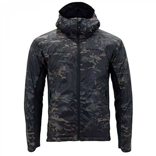 Carinthia G-Loft TLG Jacket Multicam Black, Ultra leichte atmungsaktive winddichte Herren Thermo-Jacke für Sport, Fahrrad, Training oder Jogging im Winter (Multicam Black, S) von Carinthia