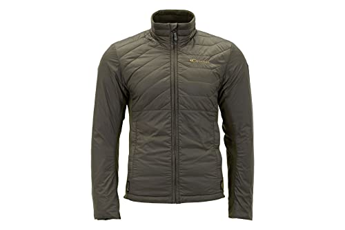 Carinthia G-Loft Ultra Jacket 2.0 Midlayer Winddichte Übergangsjacke Ultra-Leicht Atmungsaktiv Kleines Packmaß mit vielen Taschen (Olive, M) von Carinthia