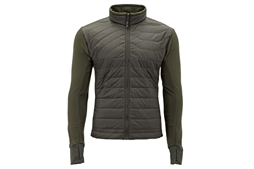 Carinthia G-Loft Ultra Shirt 2.0 Thermo-Shirt für Herren, ultraleichte Stepp-Jacke mit Stretch-Einsatz Olive von Carinthia