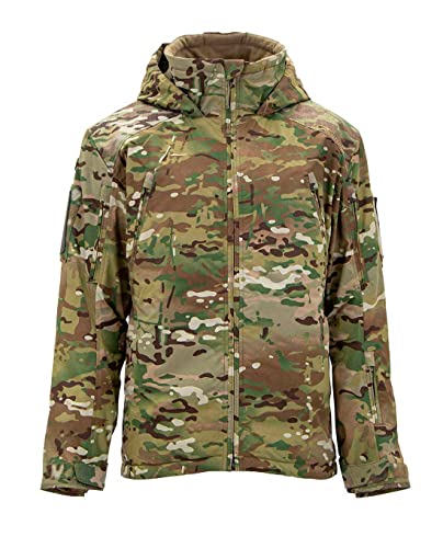 Carinthia MIG 4.0 Jacket - Wasserabweisende Winter-Jacke dick gefütterte, Ultra leichte Thermo-Jacke mit Kapuze, Multicam (Multicam, S) von Carinthia