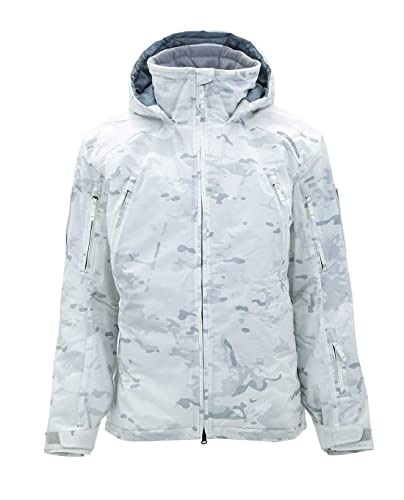 Carinthia MIG 4.0 Jacket - Wasserabweisende Winter-Jacke dick gefütterte, Ultra leichte Thermo-Jacke mit Kapuze, Multicam Alpine (L, Multicam Alpine) von Carinthia