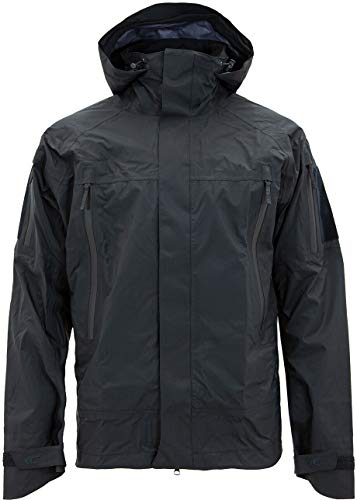Carinthia PRG 2.0 Jacket atmungsaktive Outdoor-Regenjacke für Herren, wasserdichte, winddichte Hardshell-Jacke Black von Carinthia