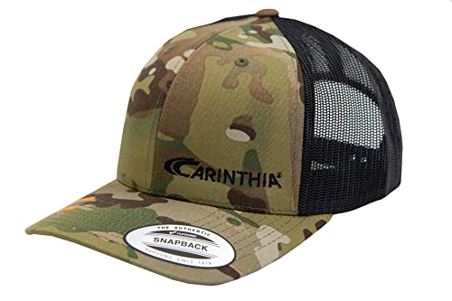 Carinthia Tactical Base-Cap mit Snapback Verschluss für eine Flexible Größenregelung, Baseball-Kappe Herren Mütze mit Patch-Fläche (Multicam) von Carinthia