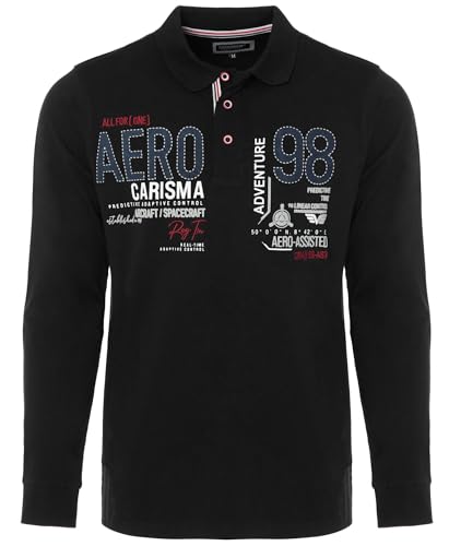Carisma Langarm Poloshirt für Herren 100% Baumwolle ? Herren Langarmshirt mit Stickerei ? Angenehmes Regular Fit Longsleeve für Büro und Freizeit 3445 BL 3XL Carisma Langarm Poloshirt für Herren 100% Baumwolle ? Herren Langarmshirt mit Stickerei ? Angenehmes Regular Fit Longsleeve für Büro und Freizeit 3445 BL 3XL von Carisma