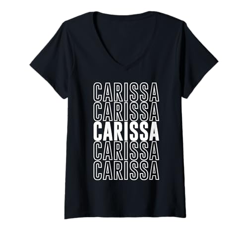 Damen Carissa T-Shirt mit V-Ausschnitt Damen Carissa T-Shirt mit V-Ausschnitt von Carissa Apparel
