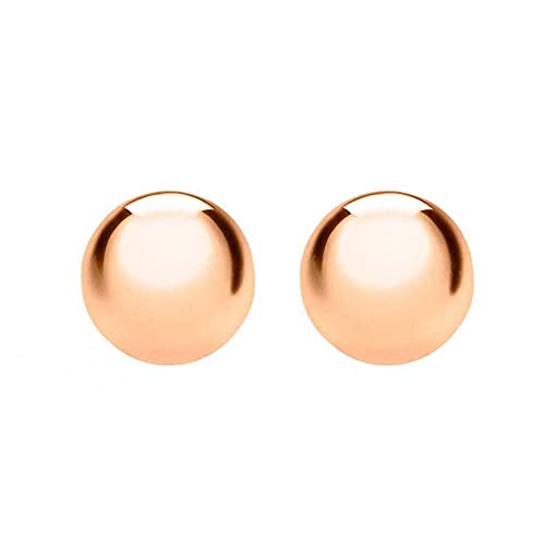 Carissima Gold Damen 10 mm Poliert Ball Ohrstecker 9k (375) Rotgold 5.55.6363 von CARISSIMA