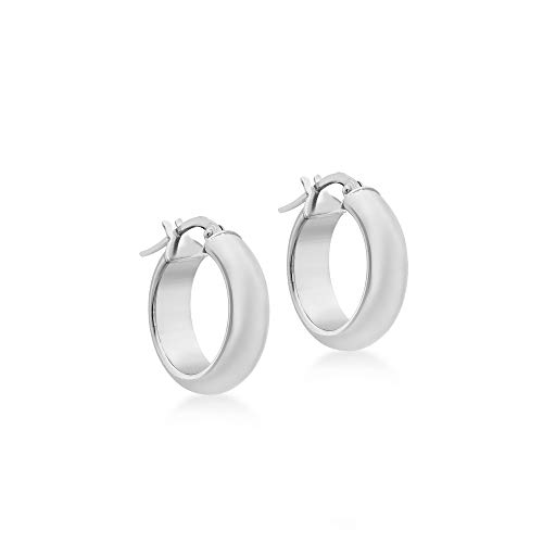 CARISSIMA Damen-Creolen Creole 9 Karat 375 Weißgold 5.52.7659 von CARISSIMA