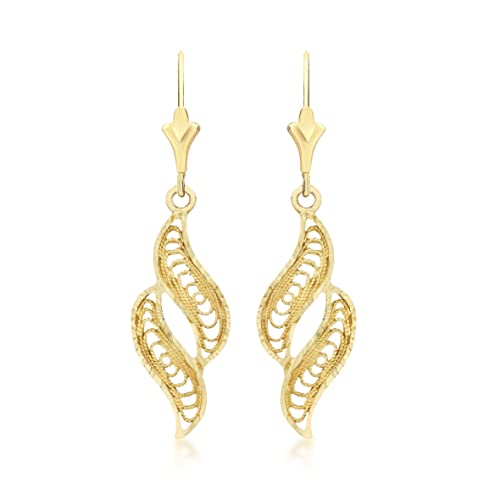 CARISSIMA Damen - Ohrhänger 9 k (375) Rundschliff Diamant 1.56.0799 von CARISSIMA