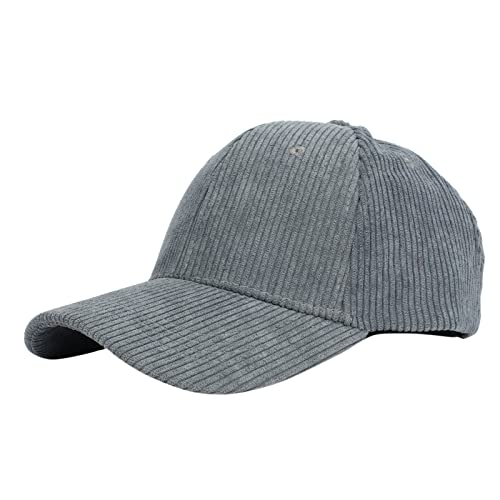 Caritierily Cap Mit Netz Cord-Baseballmütze für Männer und Frauen, Sporthüte, warmes Outdoor-Reisegeschenk von Caritierily