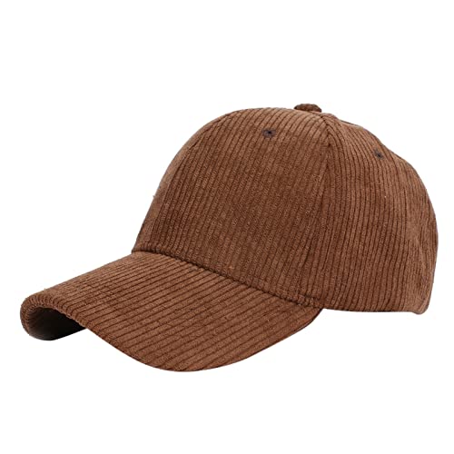 Caritierily Cap Mit Netz Cord-Baseballmütze für Männer und Frauen, Sporthüte, warmes Outdoor-Reisegeschenk von Caritierily