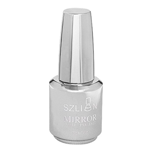 Caritierily Chrom Nagellack Metallic-Nagellack Effect Polish Varnish Nagellack Chrome Nail Powder Flüssigkeit Maniküre Chrome Flüssigkeit für Nagel Art Neon Chamäleon Pearl Effect 1x18ml (12) von Caritierily