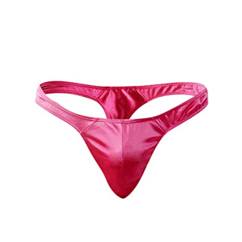 Caritierily Herren Slips G-String Spitze Transparent Sexy Reizvolle Bequeme Unterwäsche Herren Satin-Höschen Herren-Unterwäsche von Caritierily