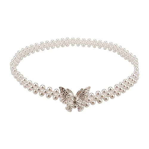 Lange Halskette Dekorative Mode Taille Kleid Kette Vielseitige Perle Körperkette Afrikanische Halskette Für (I, One Size) von Caritierily
