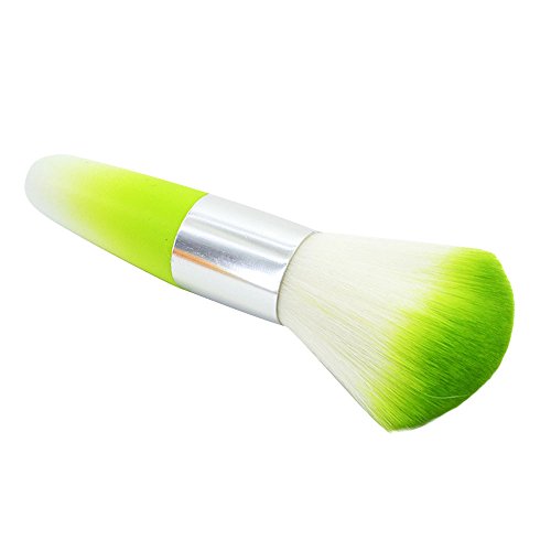 Make Up Pinsel Für Acrylpinsel Gel Color Powder Cleaner Art Remover Nail Tool Kit Brush (Green, One Size) von Caritierily