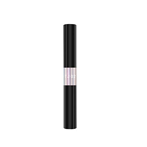 Nagel Pinsel Spiegel mit Kissen Pudereffekt Holografisches Puder Air Nail Nails Pen (B, One Size) von Caritierily