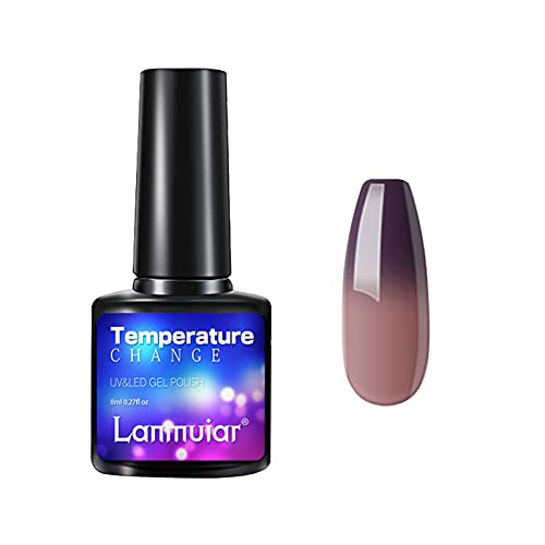 Neon Look Nail Lacquer Nagellack Herbst Winter Warm Gradient Nail Gel Abnehmbarer Nagellack Maniküre Salon DIY zu Hause Gel Polish Nail Birthday Festival Geschenke für Frauen Mädchen (AA, One Size) von Caritierily