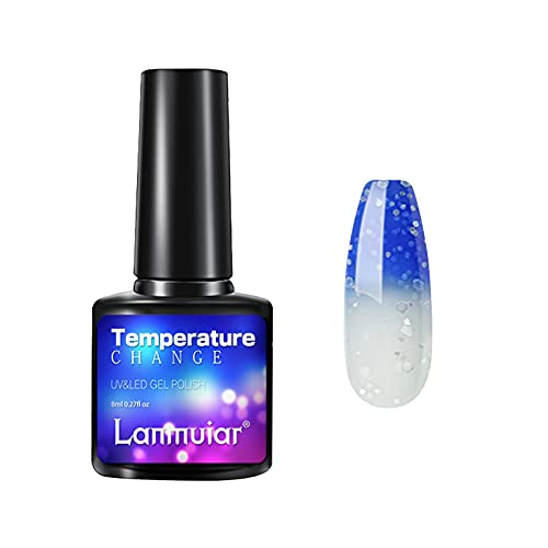 Neon Look Nail Lacquer Nagellack Herbst Winter Warm Gradient Nail Gel Abnehmbarer Nagellack Maniküre Salon DIY zu Hause Gel Polish Nail Birthday Festival Geschenke für Frauen Mädchen 8ml (K, One Size) von Caritierily