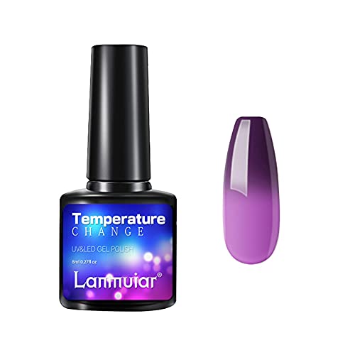 Neon Look Nail Lacquer Nagellack Herbst Winter Warm Gradient Nail Gel Abnehmbarer Nagellack Maniküre Salon DIY zu Hause Gel Polish Nail Birthday Festival Geschenke für Frauen Mädchen 8ml (Z, One Size) von Caritierily