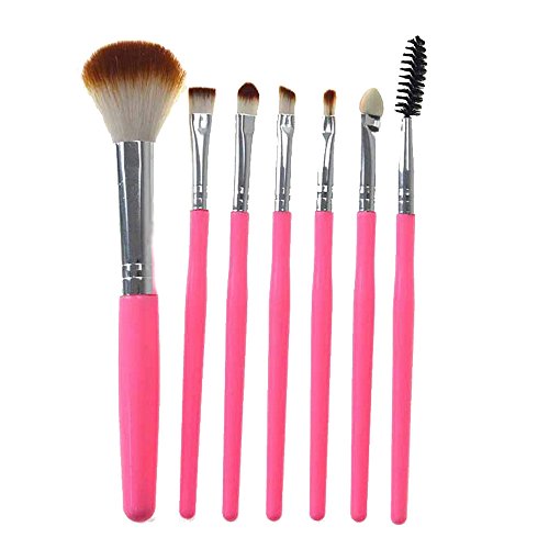 Pinselset Makeup Professionelles Schminkpinsel-Set Aluminiumrohr praktisch PartysErwachsene Make Up Pinsel Lidschatten Gesichtspinsel von Caritierily