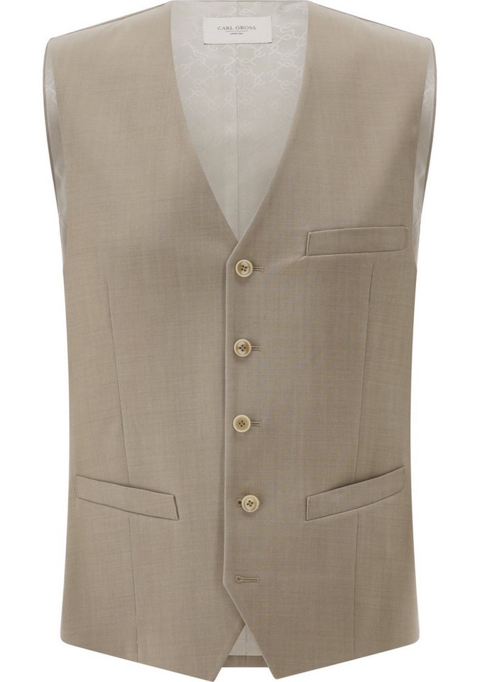 Carl Gross Anzugweste Modern-Fit Weste Winslow - Modern Fit von Carl Gross
