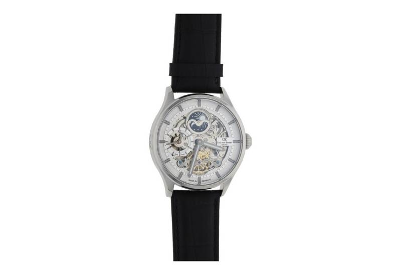 Carl von Zeyten Automatikuhr Carl von Zeyten Herren Armbanduhr CVZ0008WHS Neustadt Kal 416, (1-tlg) von Carl von Zeyten