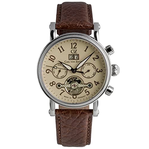 Carl von Zeyten Herren Uhr Armbanduhr Automatik Titisee II CVZ0073CRS von Carl von Zeyten