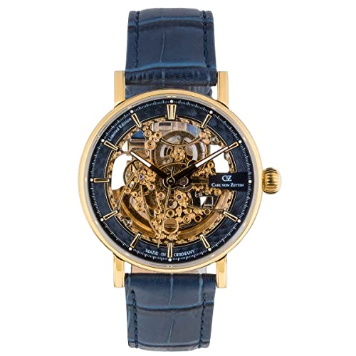 Carl von Zeyten Herren Uhr Armbanduhr Automatik Weitenau CVZ0078GBLS von Carl von Zeyten