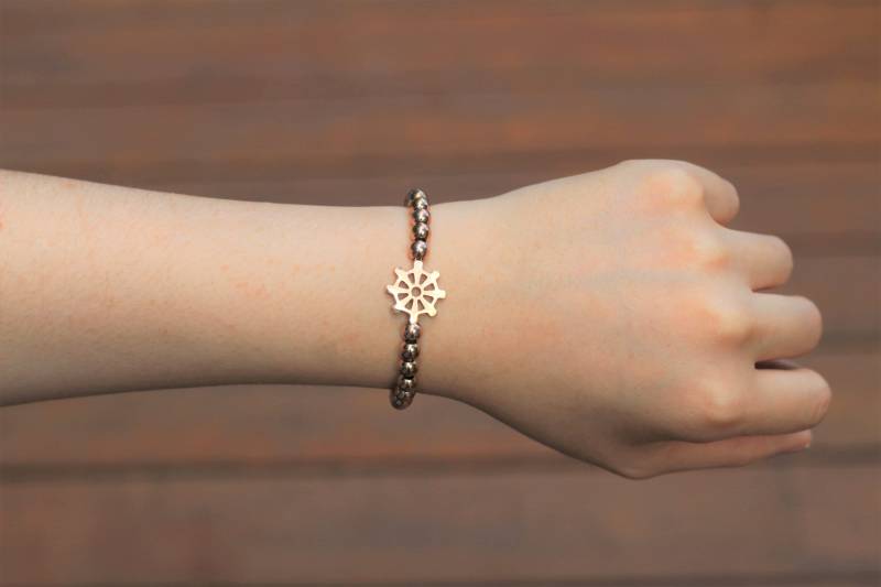 Rose Gold Nautical Wheel Armband - Hohe Qualität Unisex Kostenloser Versand von CarlAugust