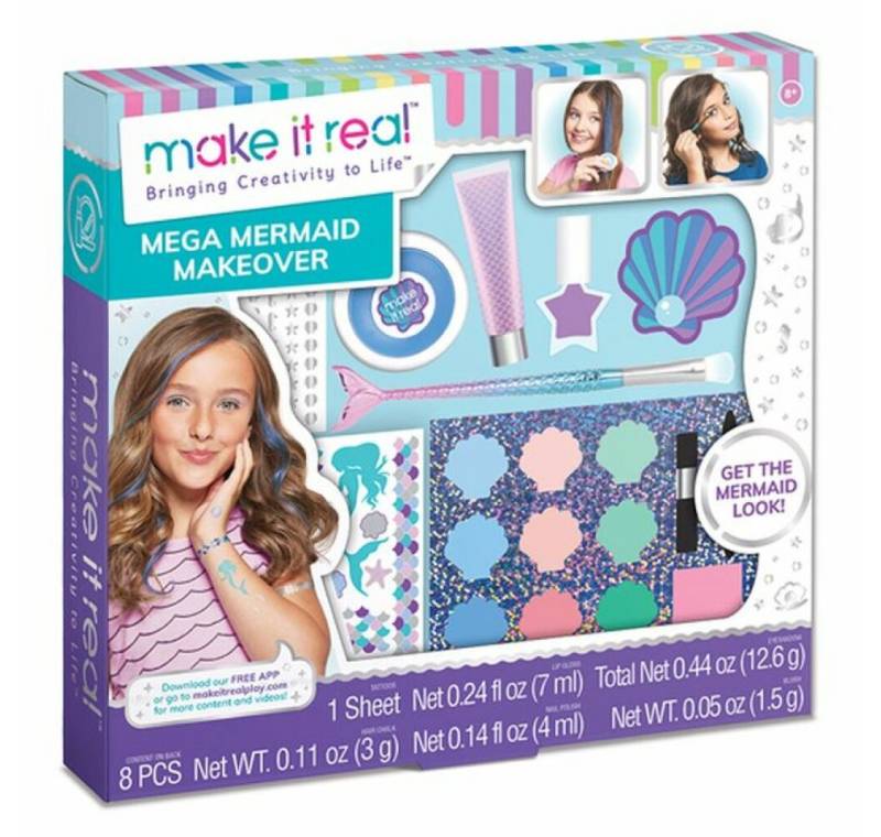 Carletto Kosmetik-Kassette Make it real Meerjungf. Beautyset von Carletto