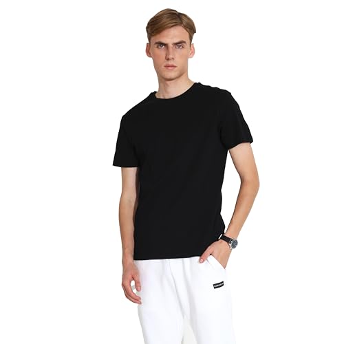 Carlheim Men's Classic Joel Crewneck T-Shirt, Black, XX-Large von Carlheim