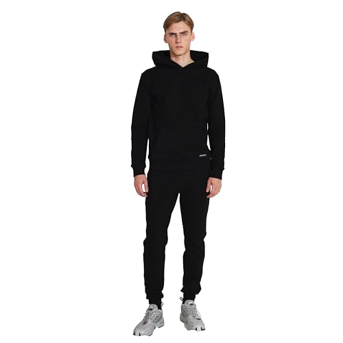 Carlheim Men's Everyday Comfort Joel Hoodie, Black, Large von Carlheim