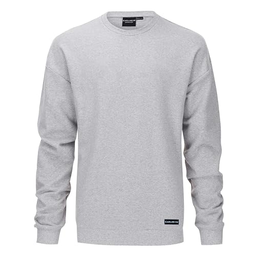 Carlheim Men's Everyday Comfort Joel Sweatshirt, Grey, Large von Carlheim