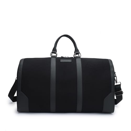 Carlheim Weekendbag, Weekender Kai, Canvas, Black von Carlheim