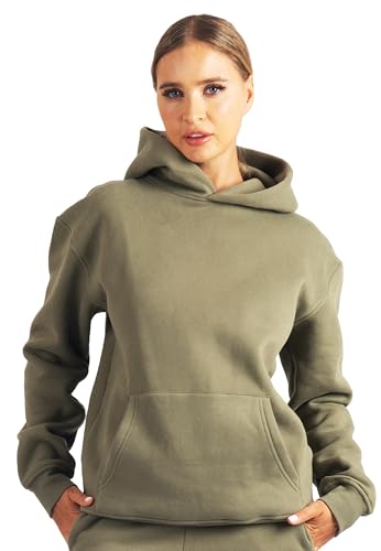 Carlheim Women's Hoodie Harper Branded, Safari Green, X-Small Carlheim Women's Hoodie Harper Branded, Safari Green, X-Small von Carlheim