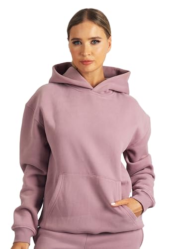 Carlheim Women's Hoodie Harper Lounge, Dusty Pink, Small Carlheim Women's Hoodie Harper Lounge, Dusty Pink, Small von Carlheim