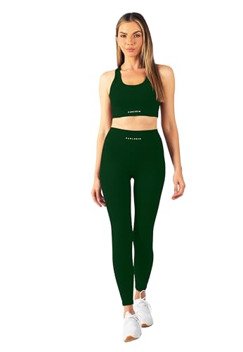 Carlheim Women's Serenita Active Collection Leggings, Forest Green, X-Large von Carlheim